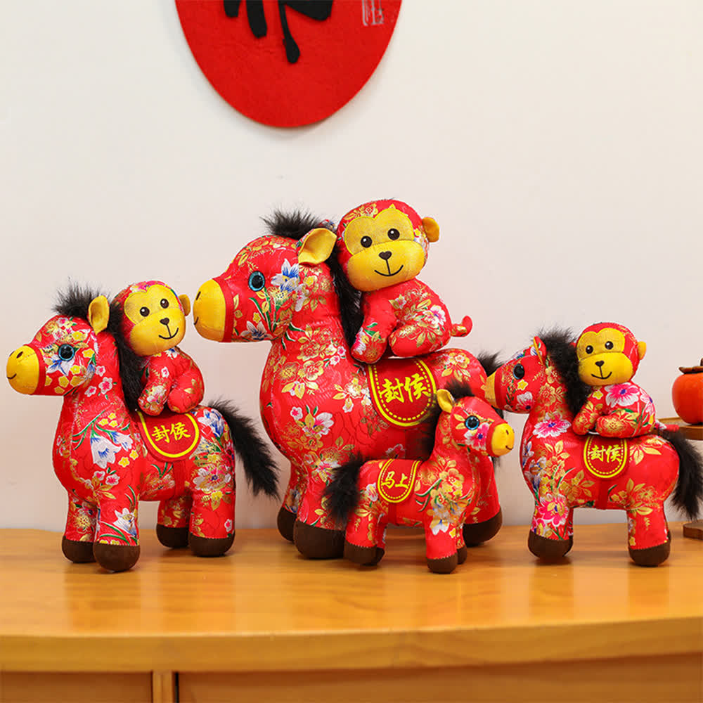 Ownkoti Chinese Zodiac Horse Traditional Plush Toy - image 0