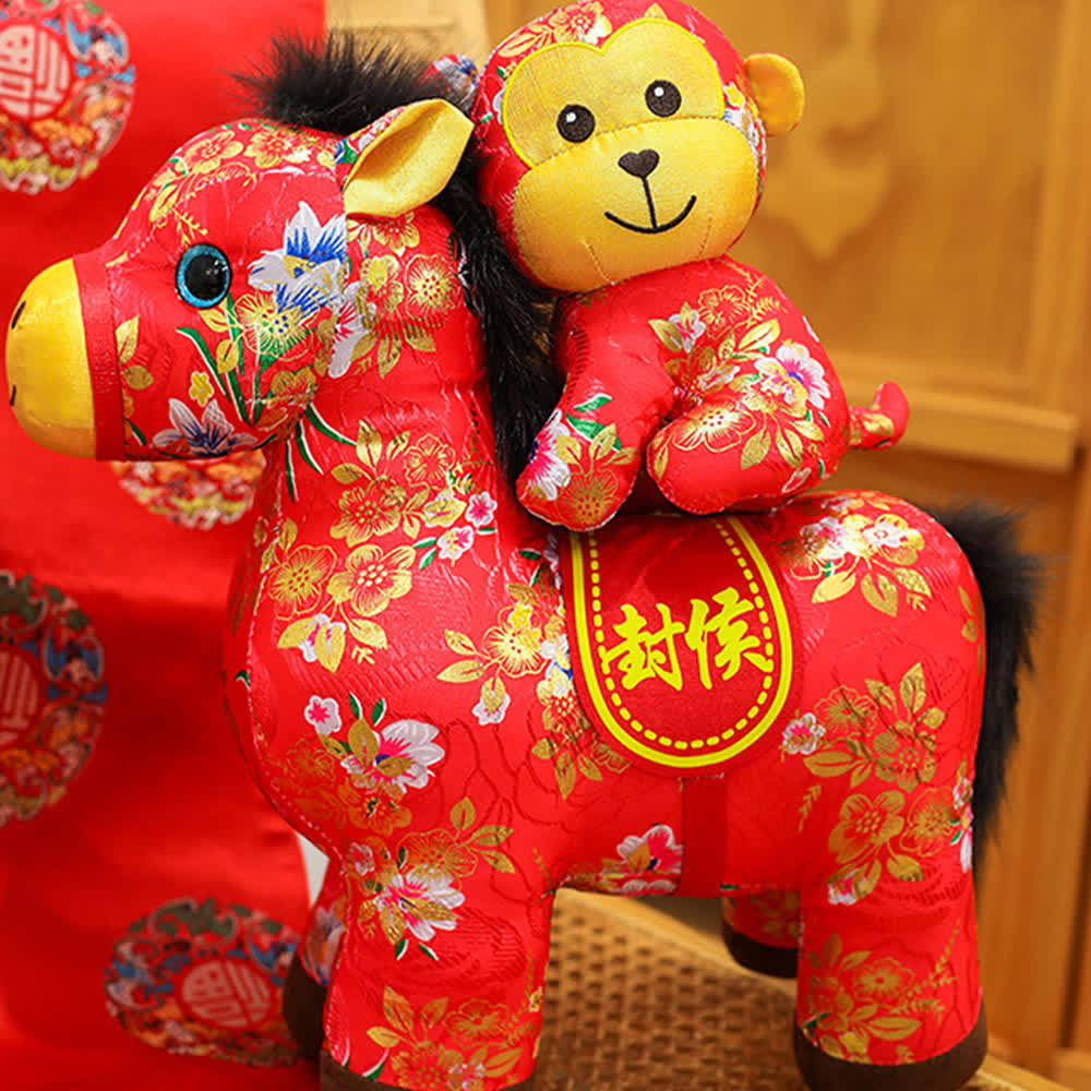 Ownkoti Chinese Zodiac Horse Traditional Plush Toy - image 7