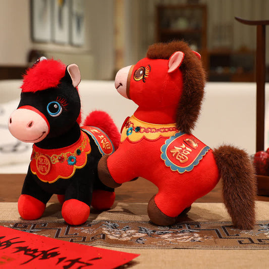Ownkoti 2026 Year of the Horse Lucky Mascot Plush Toy - image 0