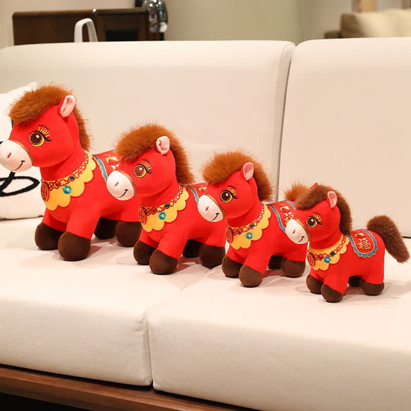 Ownkoti 2026 Year of the Horse Lucky Mascot Plush Toy - image 3