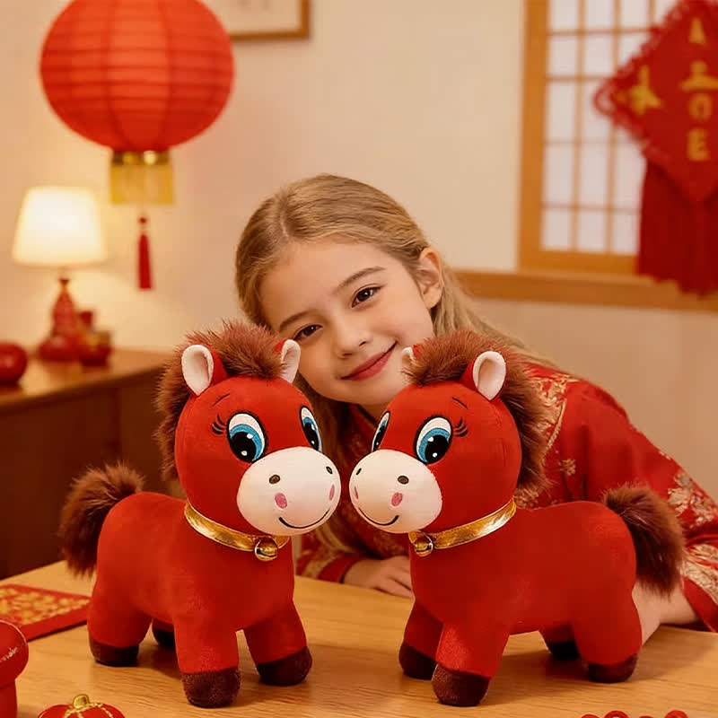 Ownkoti Chinese New Year Lucky Horse Plush Toy - image 2