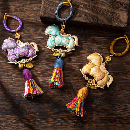 Ownkoti Handmade Oriental Horse Decorative Hanging Ornament - image 2
