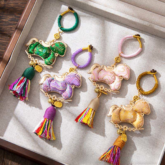 Ownkoti Handmade Oriental Horse Decorative Hanging Ornament - image 0