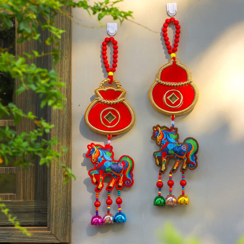Ownkoti Auspicious Festive Horse Hanging Ornament - image 0