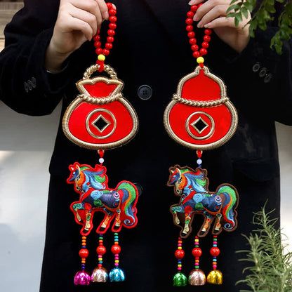 Ownkoti Auspicious Festive Horse Hanging Ornament - image 1