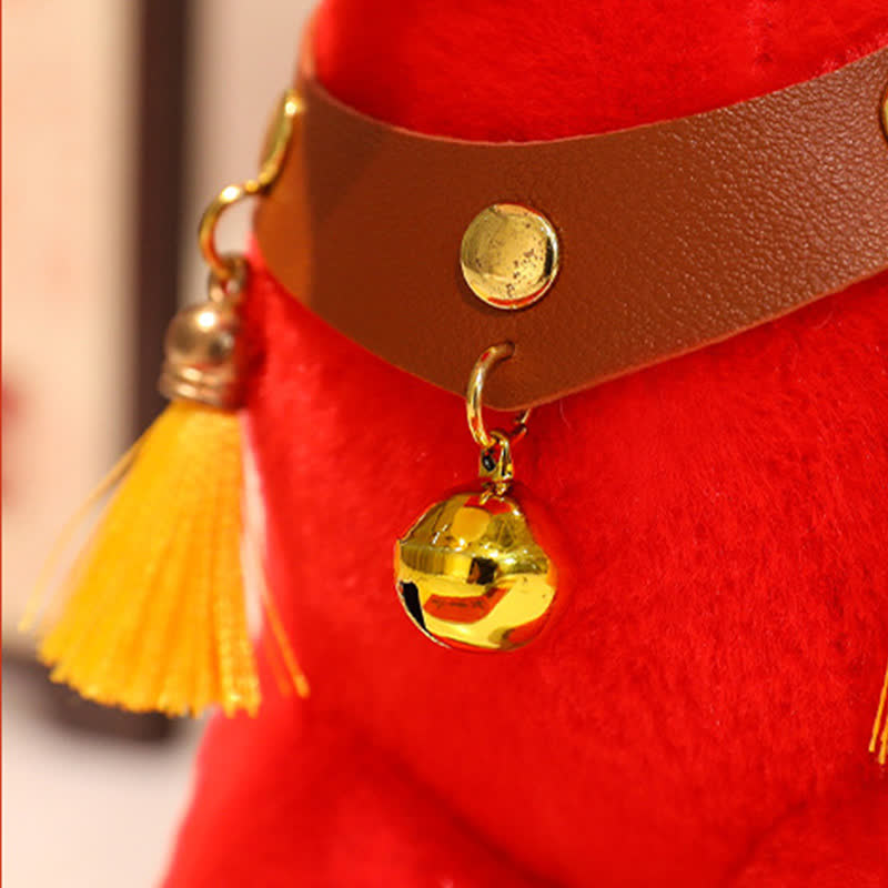 Ownkoti Red Zodiac Horse Decorative Plush Toy  - image 8