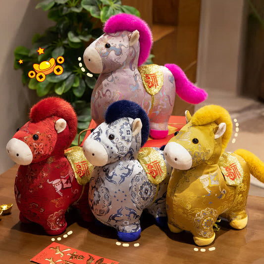 Ownkoti Vintage Traditional Zodiac Horse Toy Decor - image 0