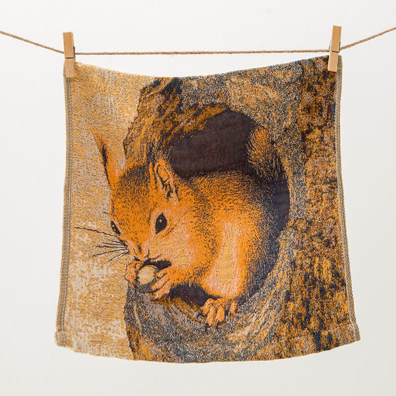 Ownkoti Cute Animal Cotton Gauze Kitchen Towel - image 9