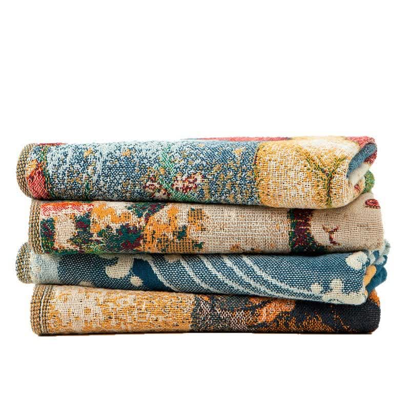 Ownkoti Cute Animal Cotton Gauze Kitchen Towel - image 6