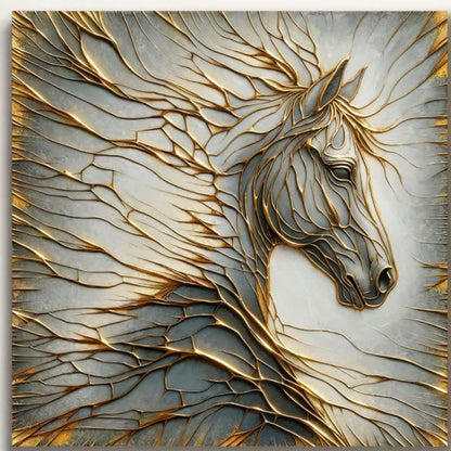 Ownkoti Horse 3D Effect Decorative Wall Art - image 1