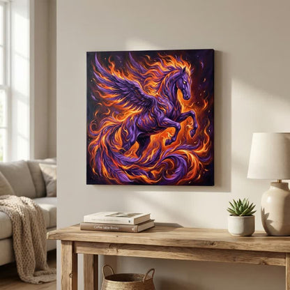 Ownkoti Majestic Pegasus 3D Effect Decorative Wall Art - image 2