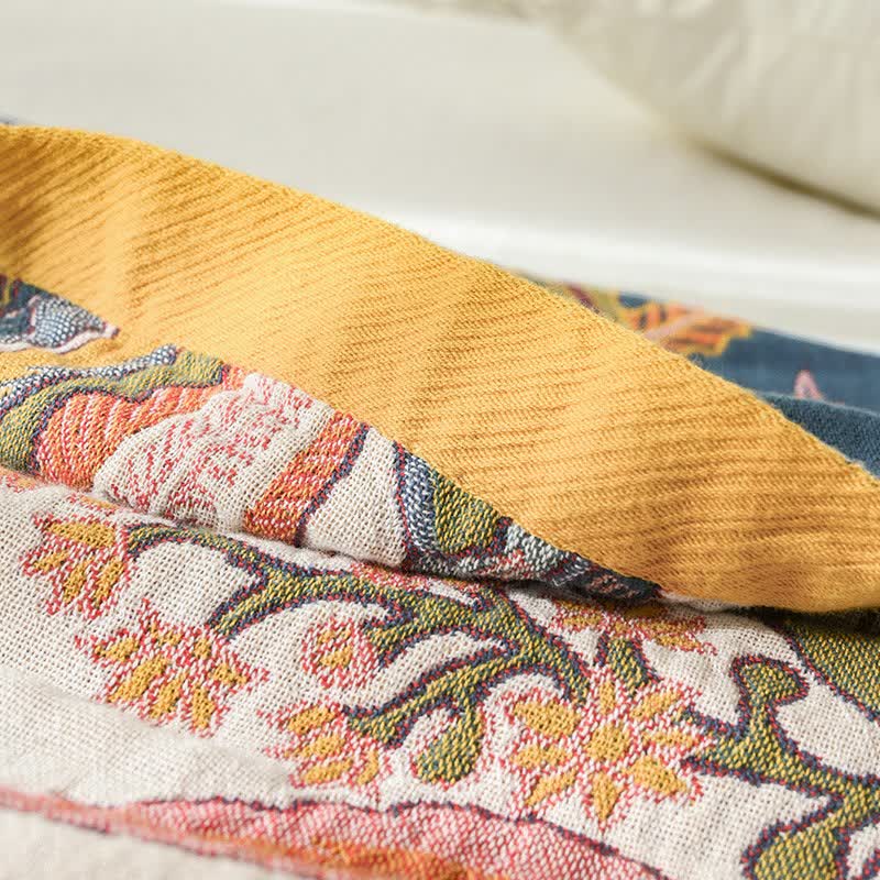 Ownkoti Dreamy Rainforest Cotton Gauze Reversible Quilt - image 4