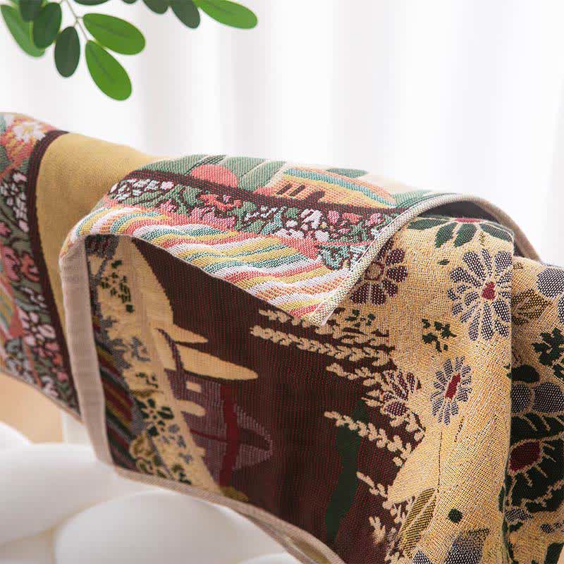 Ownkoti Rustic Horse Floral Cotton Gauze Towel - image 6