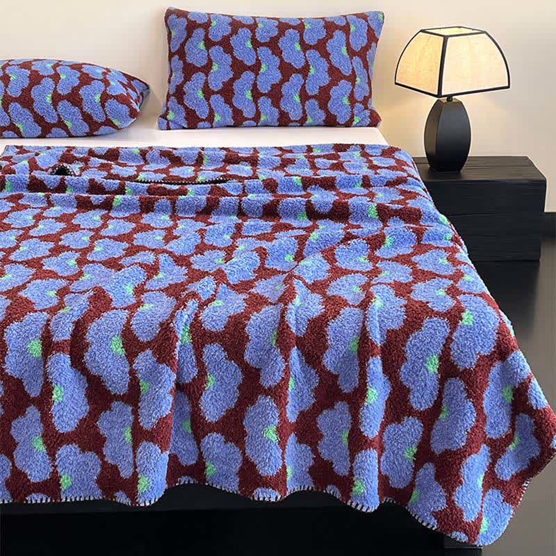 Ownkoti Artistic Cloud Fluffy Throw Blanket - image 3