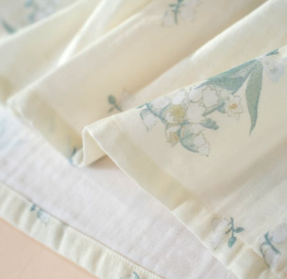 Ownkoti Bellflower Floral Cotton Gauze Nightgown - image 6