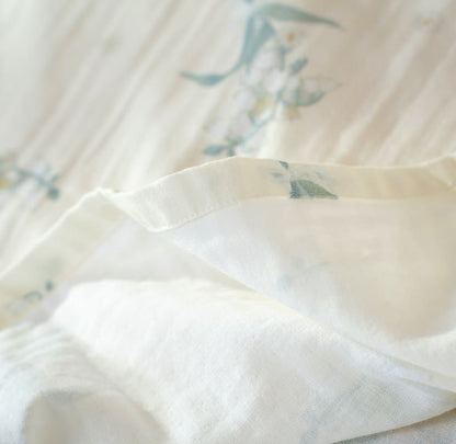 Ownkoti Bellflower Floral Cotton Gauze Nightgown - image 7