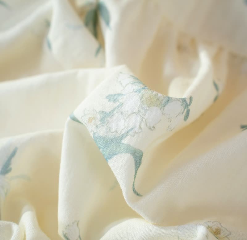 Ownkoti Bellflower Floral Cotton Gauze Pajama Set - image 10