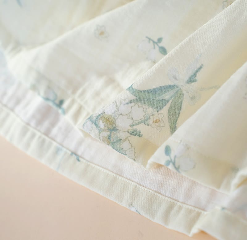 Ownkoti Bellflower Floral Cotton Gauze Pajama Set - image 6