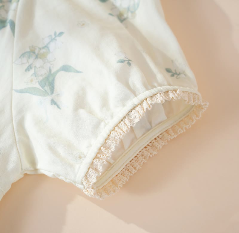 Ownkoti Bellflower Floral Cotton Gauze Pajama Set - image 4