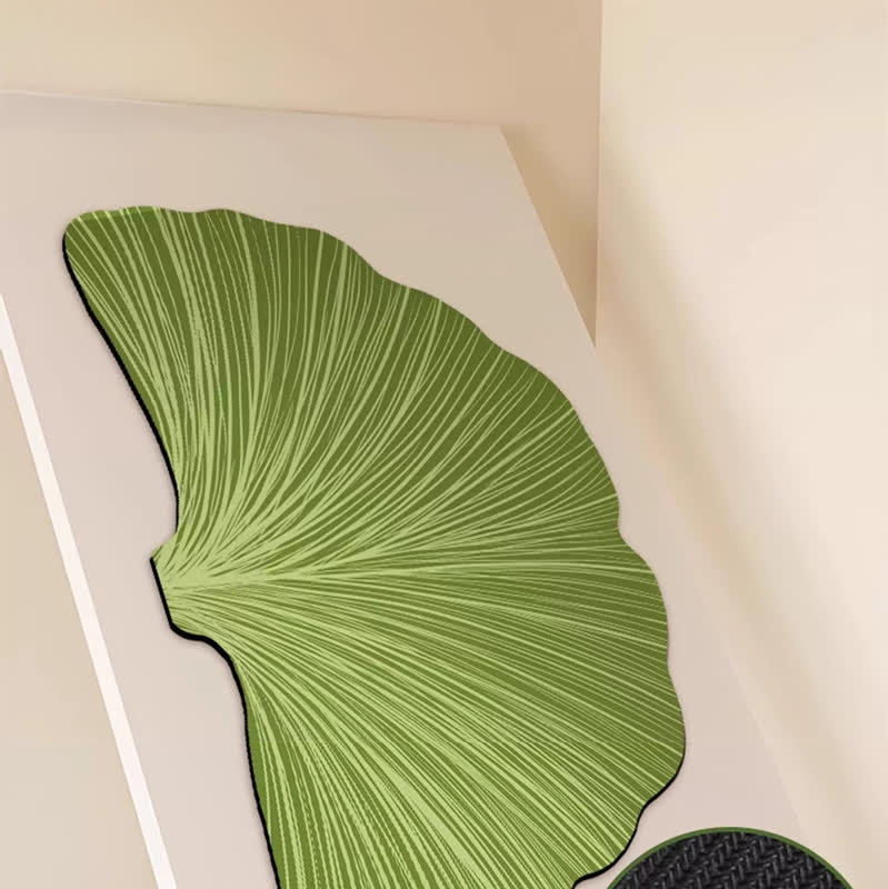 Ownkoti Botanical Ginkgo Leaf Anti-slip Bath Mat - image 3