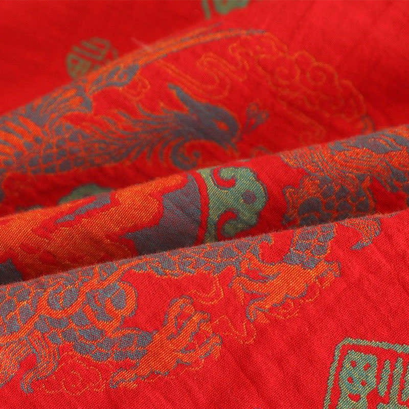 Ownkoti Auspicious Mandarin Collar Cotton Pajama Set - image 9