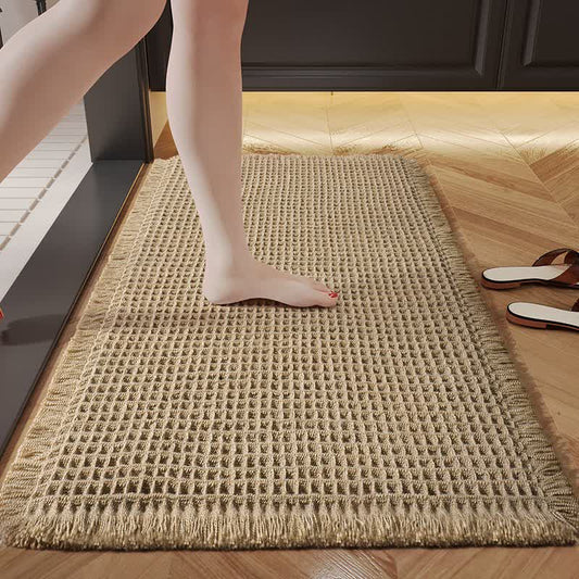 Ownkoti Minimalist Style Waffle Bath Mat - Brown - 24"W x 36"L - image 0