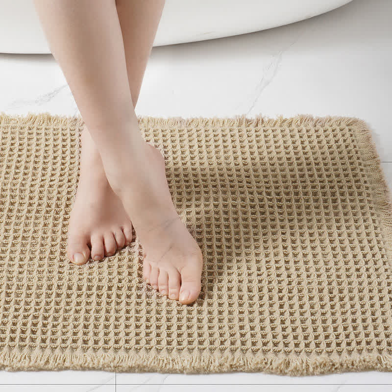 Ownkoti Minimalist Style Waffle Bath Mat - image 3