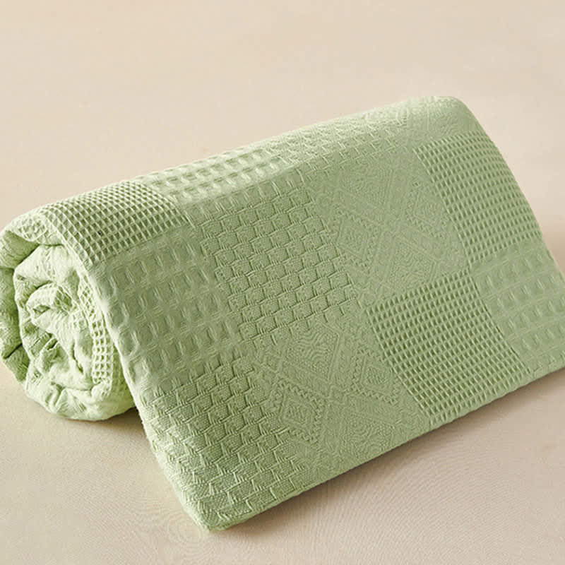 Ownkoti Solid Subtle Textured Cotton Quilt - image 10