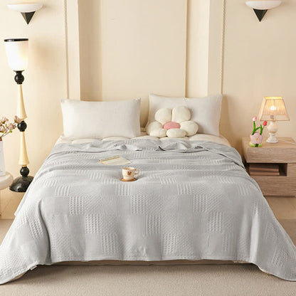 Ownkoti Solid Subtle Textured Cotton Quilt - image 4