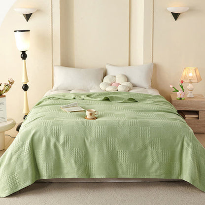 Ownkoti Solid Subtle Textured Cotton Quilt - image 6