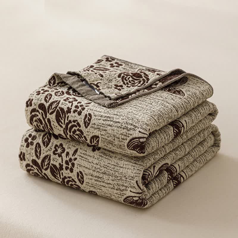 Ownkoti Cottage Floral Butterfly Pure Cotton Quilt - image 3