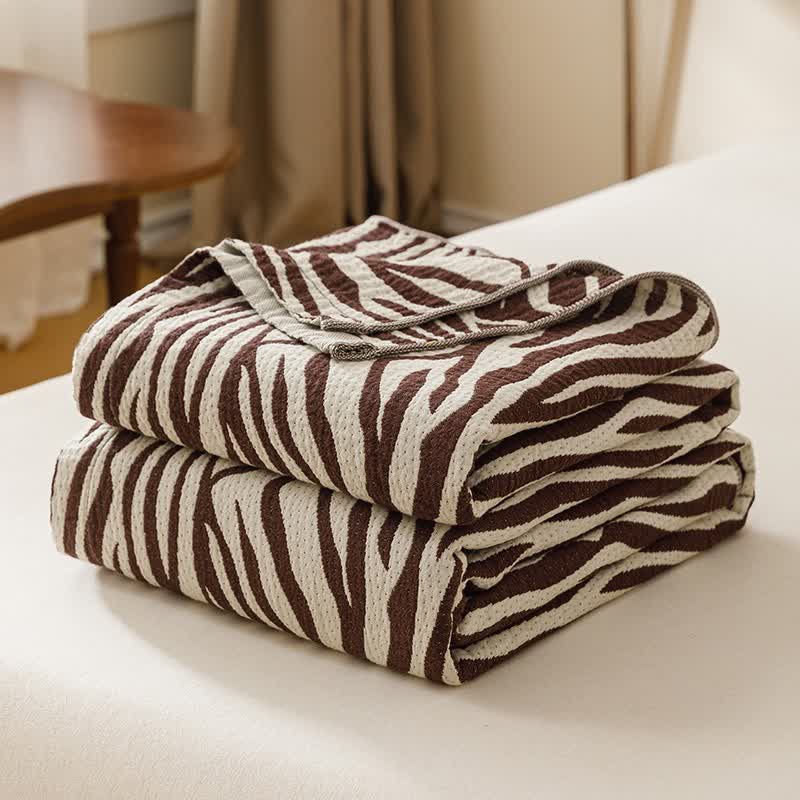 Ownkoti Modern Zebra Stripe Pure Cotton Quilt - image 3