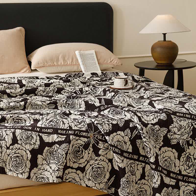 Ownkoti Country Blooming Rose Pure Cotton Quilt - image 5