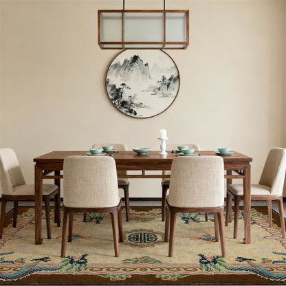 Ownkoti Chinese Style Classical Dragon Motif Area Rug - image 8