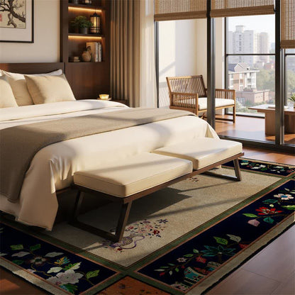 Ownkoti Vintage Floral with Classical Vase Area Rug - image 3