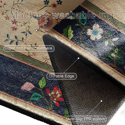 Ownkoti Vintage Floral with Classical Vase Area Rug - image 7