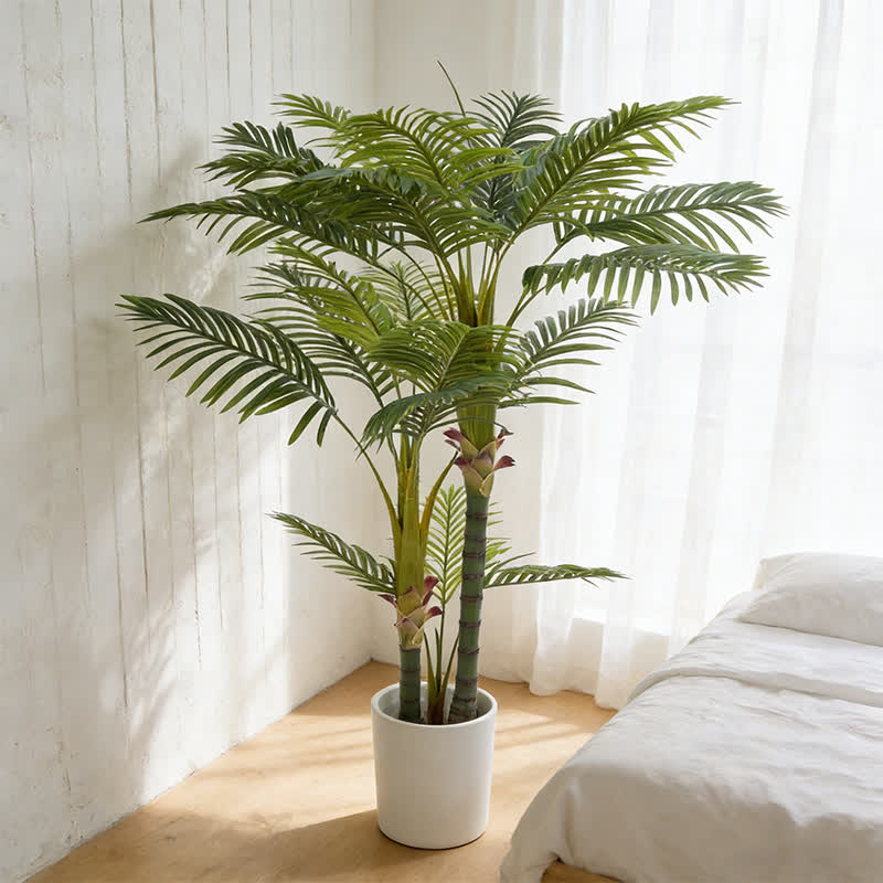 Ownkoti Realistic Faux Palm Tree for Indoor Outdoor Decor - image 7
