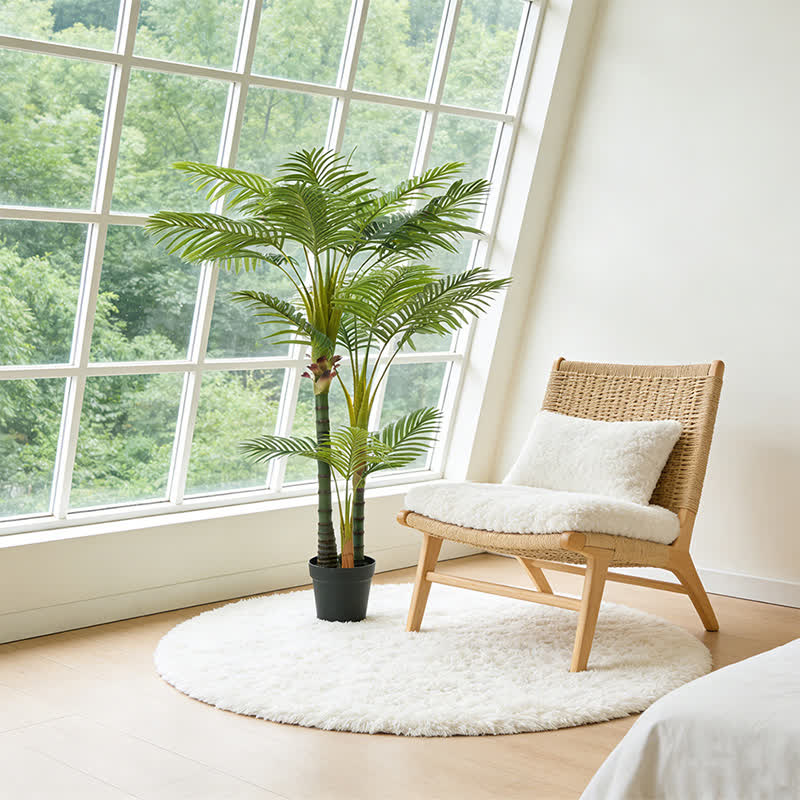 Ownkoti Realistic Faux Palm Tree for Indoor Outdoor Decor - image 5