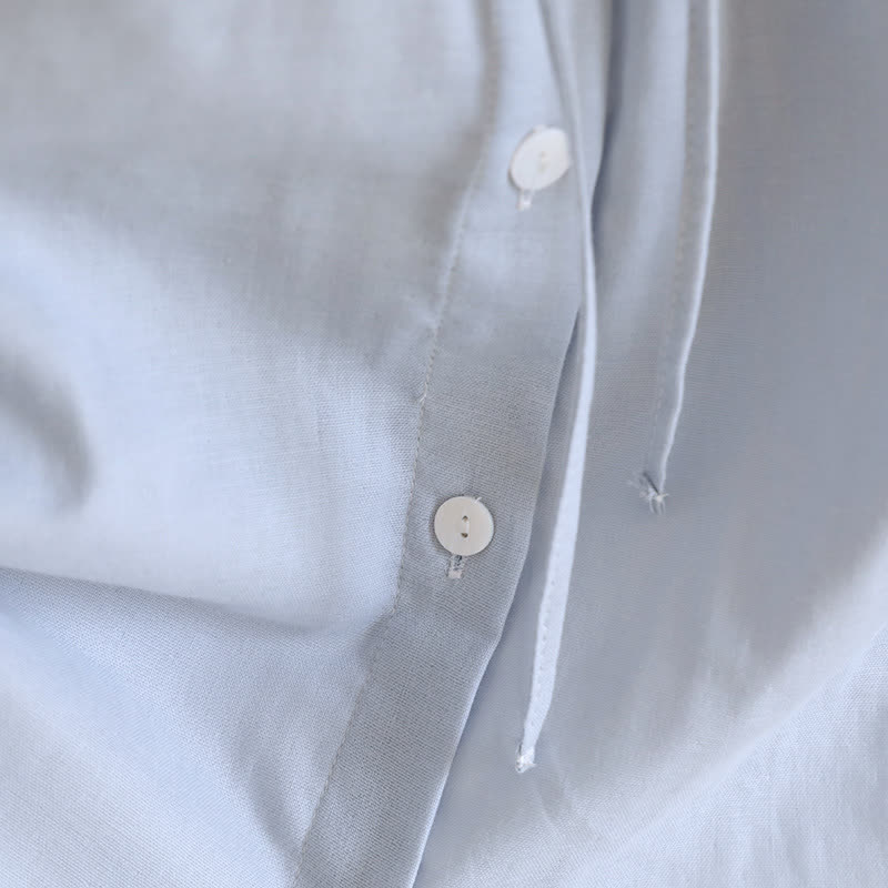 Ownkoti Solid Cotton Lace Trim Tank Pajamas - image 14