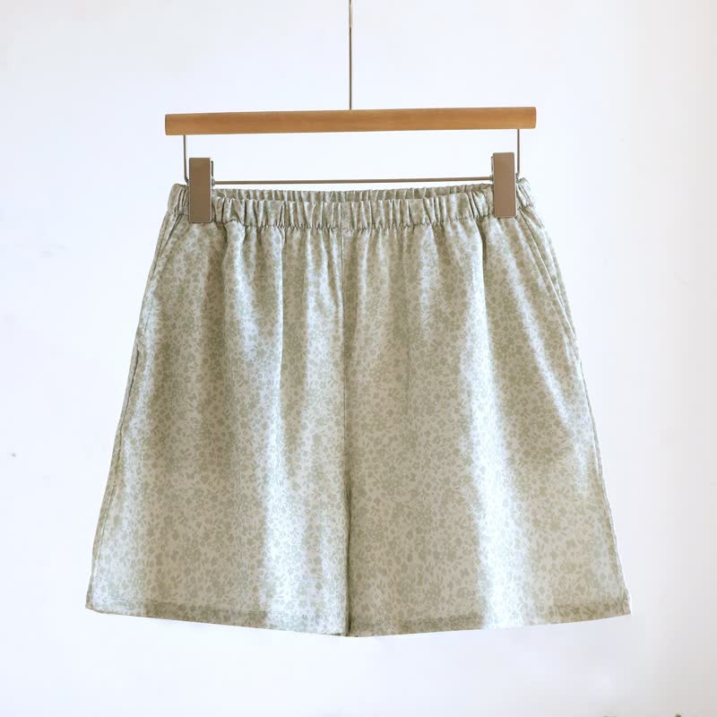 Ownkoti Ditsy Floral Cotton Tank & Shorts Pajama Set - image 18