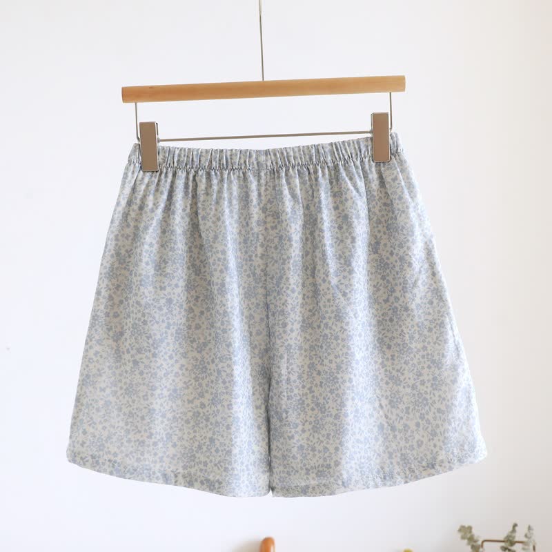 Ownkoti Ditsy Floral Cotton Tank & Shorts Pajama Set - image 12