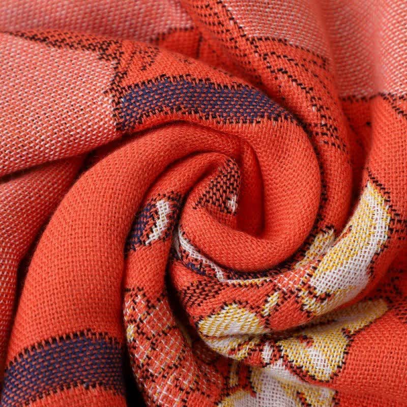 Ownkoti Oriental Horse Floral Cotton Gauze Towel - image 5