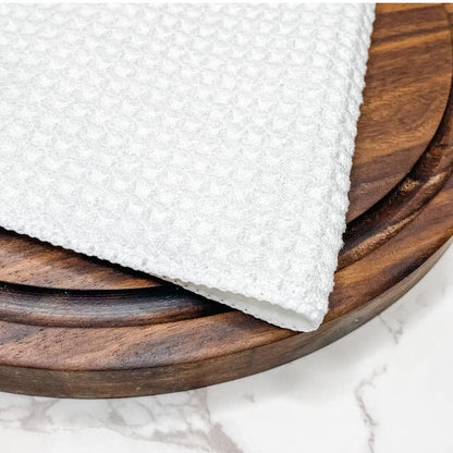 Ownkoti Clover Print Waffle Cotton Kitchen Towel - image 1