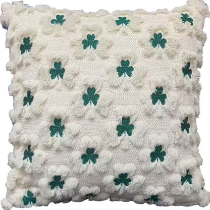 Ownkoti Shamrock Embroidered Throw Pillow Cover - image 9
