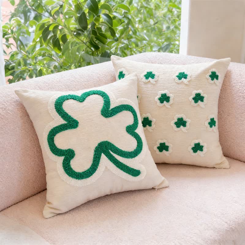Ownkoti Festive Irish Shamrock Throw Pillow Cover - image 4