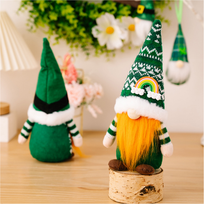 Ownkoti St. Patrick's Day Handmade Leprechaun Plush  - image 2