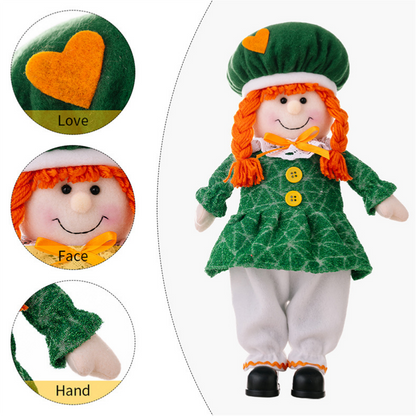 Ownkoti St. Patrick's Day Leprechaun Couple Dolls  - image 7