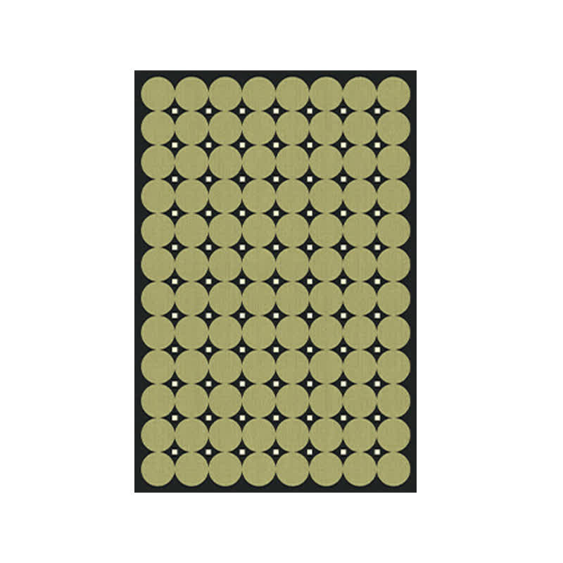 Ownkoti Circle & Square Pattern Area Rug - image 8
