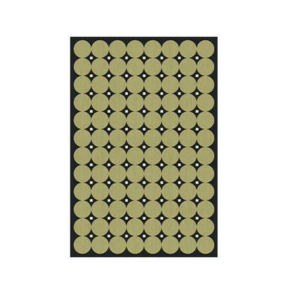Ownkoti Circle & Square Pattern Area Rug - image 8