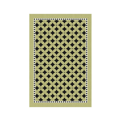 Ownkoti Green Geometric Diamond Area Rug - image 3
